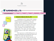 Tablet Screenshot of eurone.com.hk